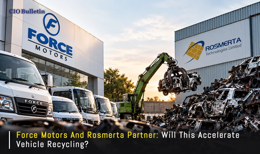  force motors and rosmerta partner scrap end of life vehicles 